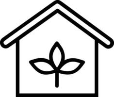 Home outline icon symbol vector image. Illustration of the house real estate graphic property design image