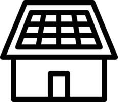 Home outline icon symbol vector image. Illustration of the house real estate graphic property design image