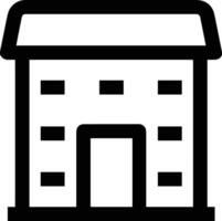 Home outline icon symbol vector image. Illustration of the house real estate graphic property design image