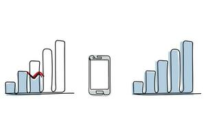 Mobile phone signals. vector