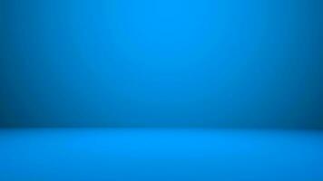 Abstract blue room background photo