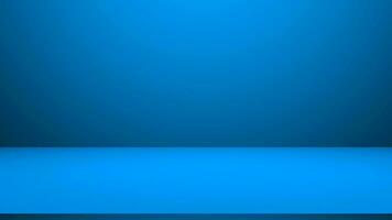 Abstract blue room background photo