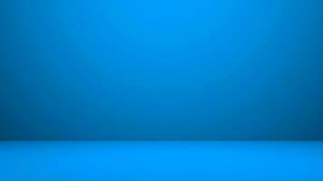 Abstract blue room background photo