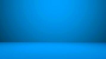 Abstract blue room background photo