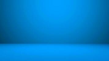 Abstract blue room background photo