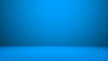 Abstract blue room background photo