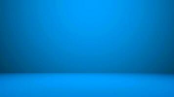 Abstract blue room background photo