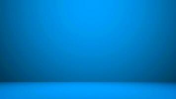 Abstract blue room background photo