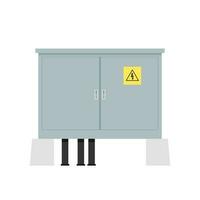 Electrical cabinet cartoon vector. free space for text. wallpaper. copy space. switch box. vector