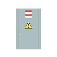 Electrical cabinet cartoon vector. free space for text. wallpaper. copy space. switch box. vector