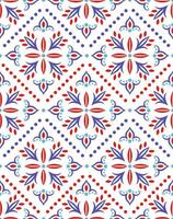 seamless embroidered ethnic Ukrainian Russian Belarussian Mexican pattern. Traditional slavic aztec ornament background for textile, fabric, wallpaper, wrapping, web backdrop. vector