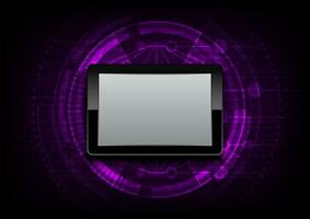 vector tablet comnputer abstract network technology background