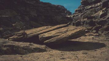 Panorama from bottom of Grand Canyon photo