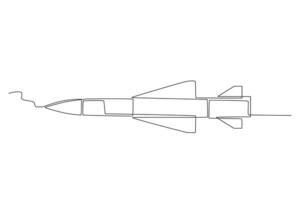 un nuclear arma estaba despedido vector