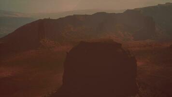 Panorama with famous Monument Valley from Arizona photo