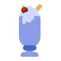 A yummy miscellaneous icon of ice cream cup vector
