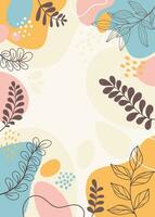 Design banner frame background with beautiful. background for design. vector