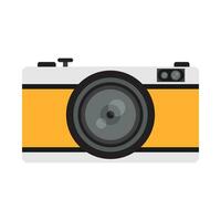 Camera device flat illustrasion vector