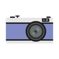 Camera device flat illustrasion vector