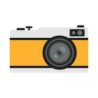 Camera device flat illustrasion vector