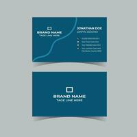 Creative Business Card Template. vector