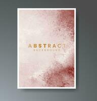 Cover template with watercolor background. Design for your cover, date, postcard, banner, logo. vector