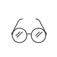 reading glasses icon vector element  design