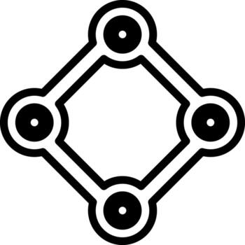 solid icon for component vector