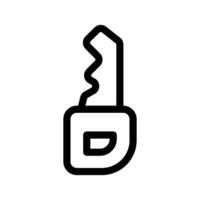 llave icono vector símbolo diseño ilustración