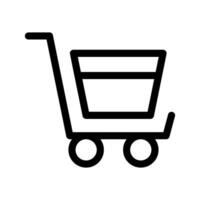 Shopping Cart Icon Vector Symbol Design Illustration