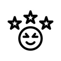 Rating Icon Vector Symbol Design Illustration