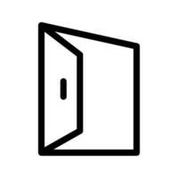 Exit Icon Vector Symbol Design Illustration