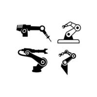 Robotic Arms Logo Designs vector