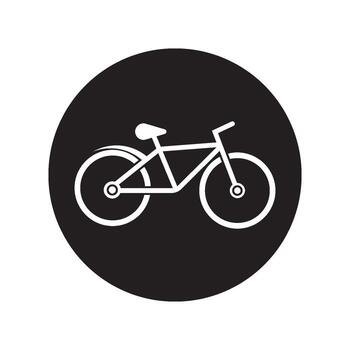 vector de icono de bicicleta