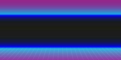 Retro cyberpunk background. Sci-fi background. Disco background. 80s 90s style. Vector