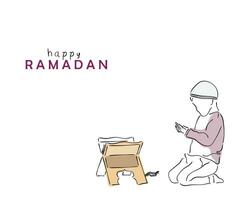 Appreciate Ramzan and celebrate every moment. vector