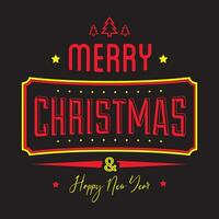 t-shirt design for Merry Christmas Holiday. Vector printable