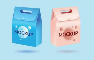 Vector Packaging Mockup Design