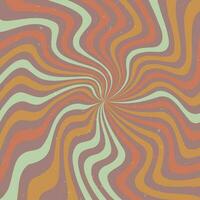 Abstract psychedelic groovy background. vector