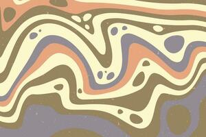 Abstract psychedelic groovy background. vector