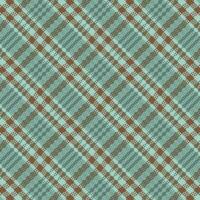 Tartan plaid pattern with texture and retro color. vector