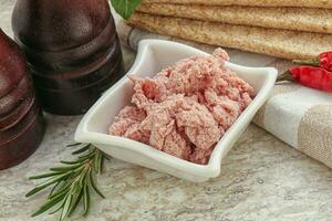 Natural gurmet liver pate spread photo