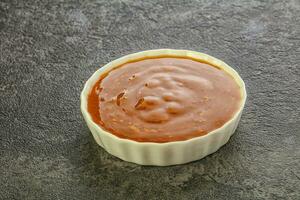 Asian traditional cuisine - curry sauce photo