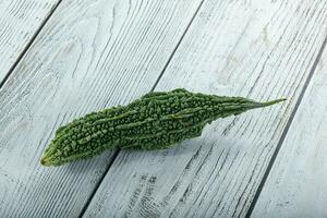 Asiab green vegetable - bitter melon photo