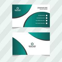 Business card for business and personal use.Business card for business and personal use. Double-sided creative business card vector design template. Creative and Clean Business Card Template.