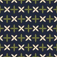 Simple repetitive pattern with classical geometrical elements. Seamless elegant texture for home decor, textile, paper and surface design. Decorative background vector