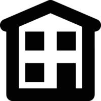 Home outline icon symbol vector image. Illustration of the house real estate graphic property design image