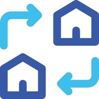 Home outline icon symbol vector image. Illustration of the house real estate graphic property design image