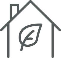 Home outline icon symbol vector image. Illustration of the house real estate graphic property design image