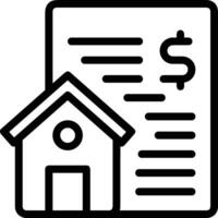 Home outline icon symbol vector image. Illustration of the house real estate graphic property design image